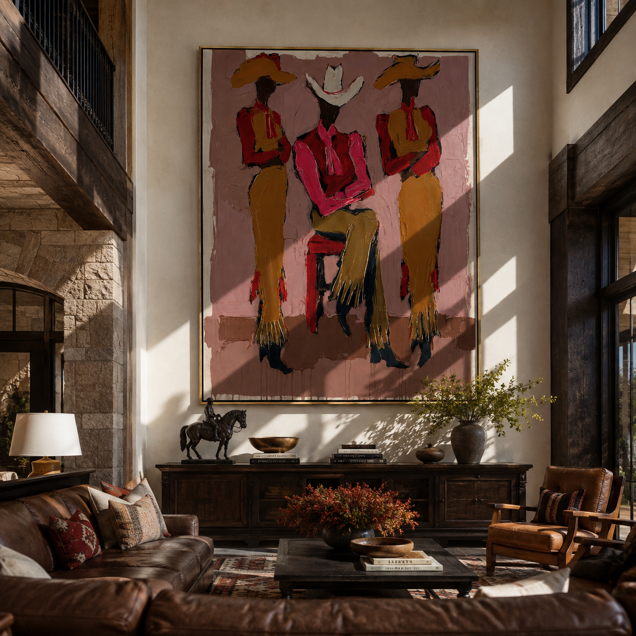White Brim Holds Center presented as a colorful interior focal point