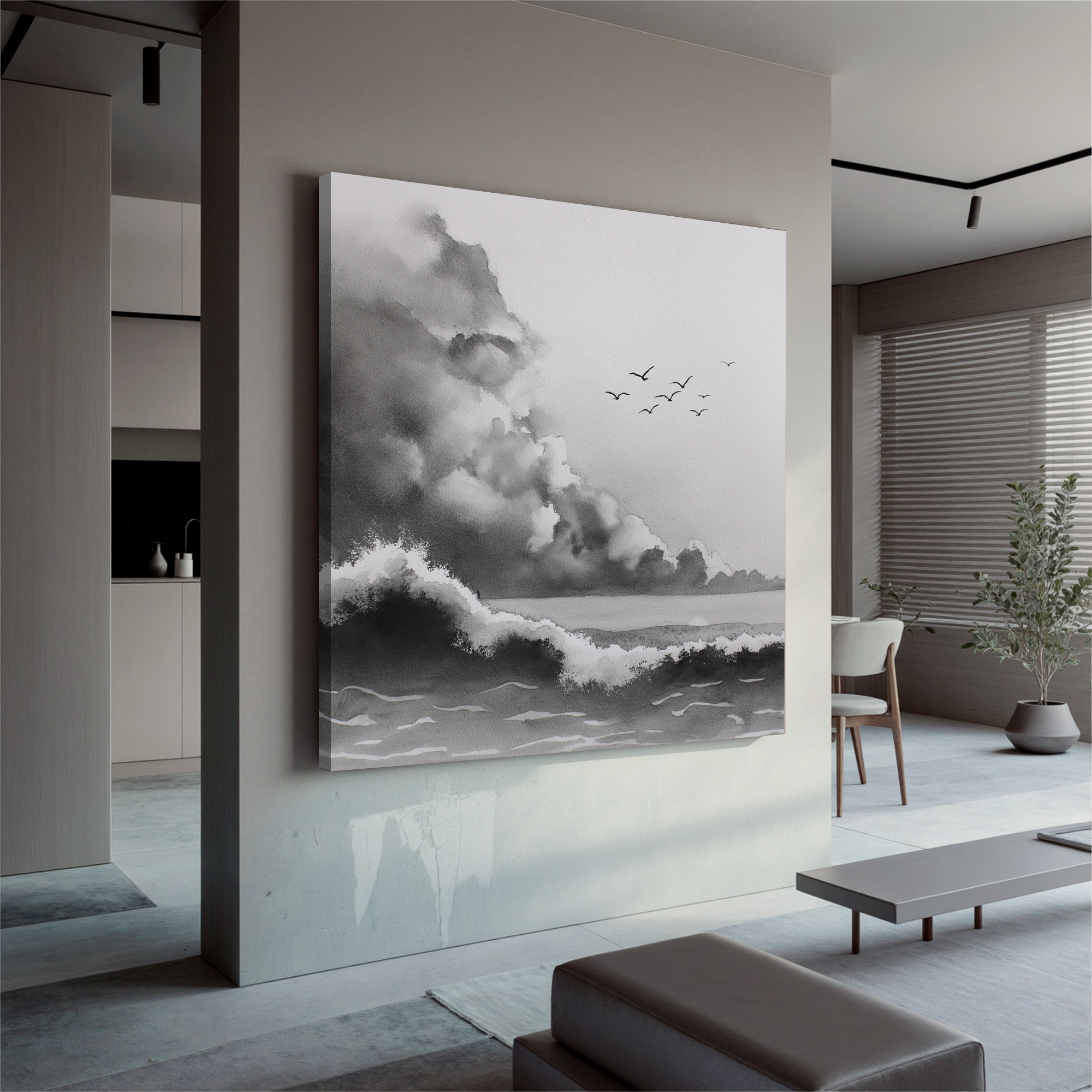 Ocean & Sky Art #ZY015