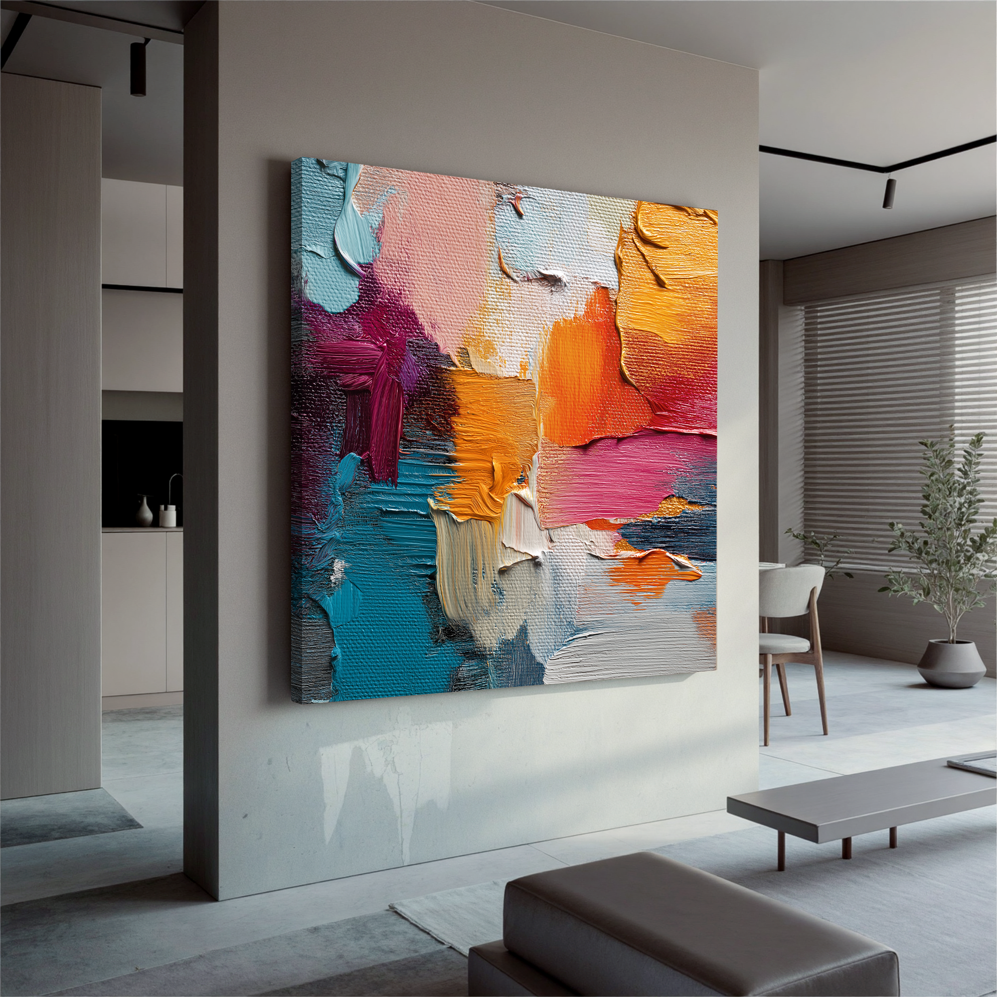 Plaster-art-texture-painting Art #ZY305