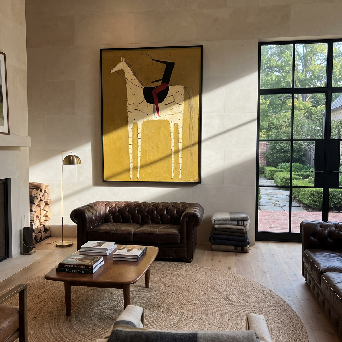 Archer Rides Ivory Tower displayed in a layered residential setting