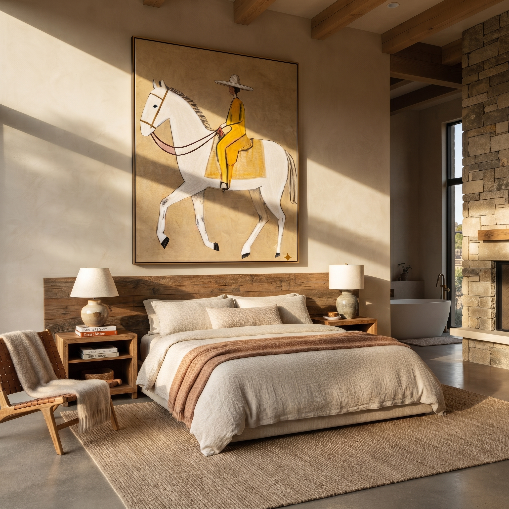 Yellow Tailoring Meets Ivory displayed in a layered residential setting