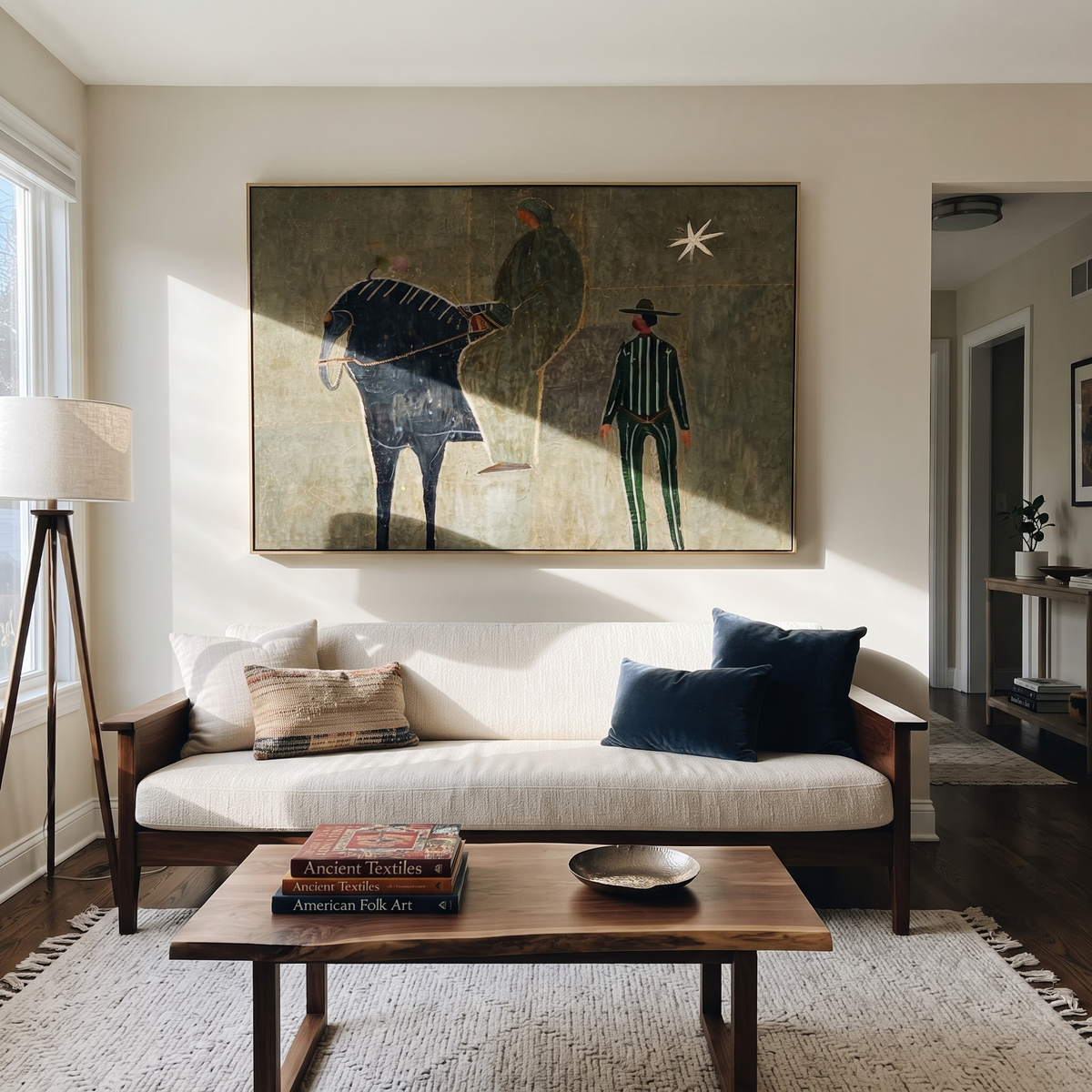 Handler Waits beneath Star displayed in a layered residential setting