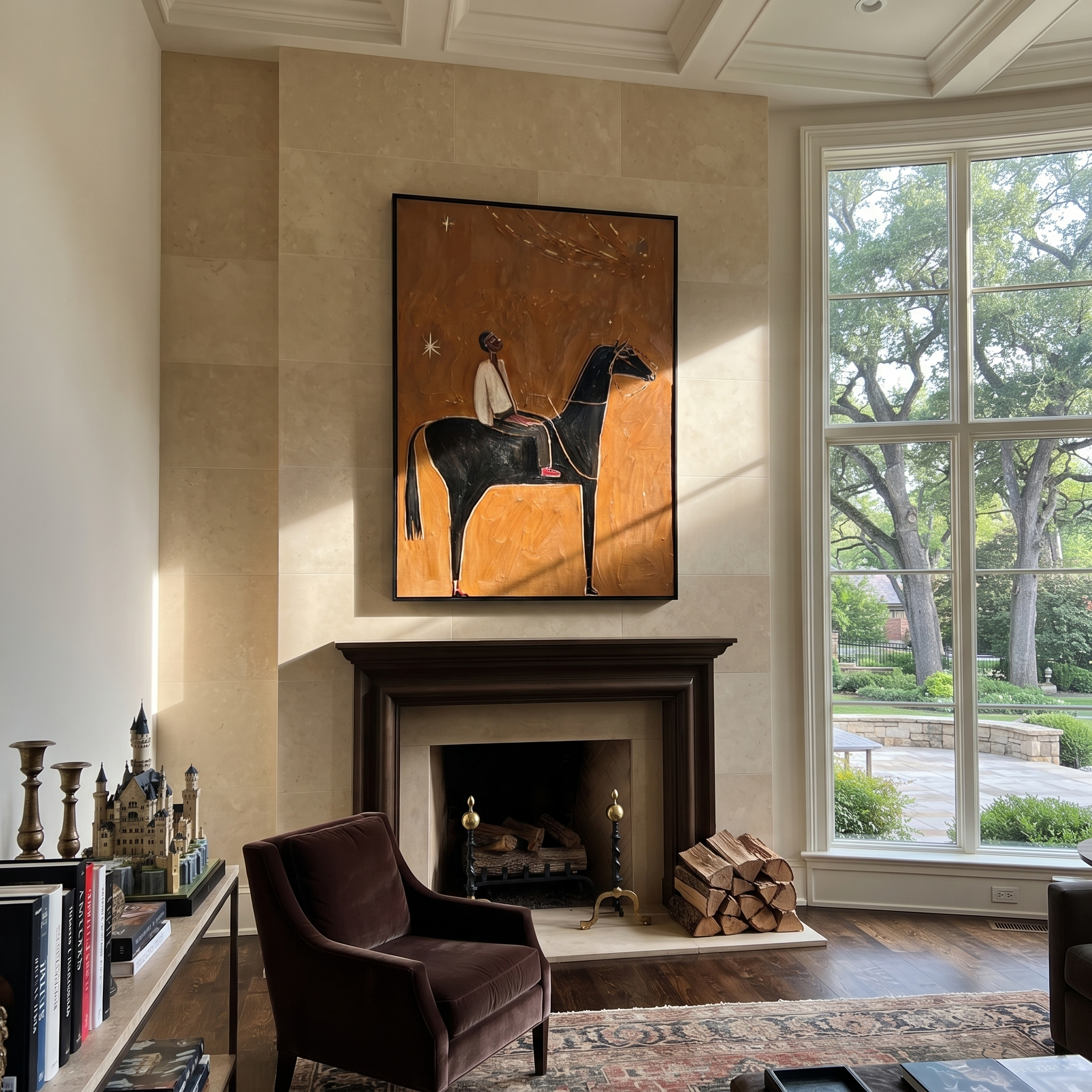 Ivory Rider Watches Comet styled with warm modern furnishings