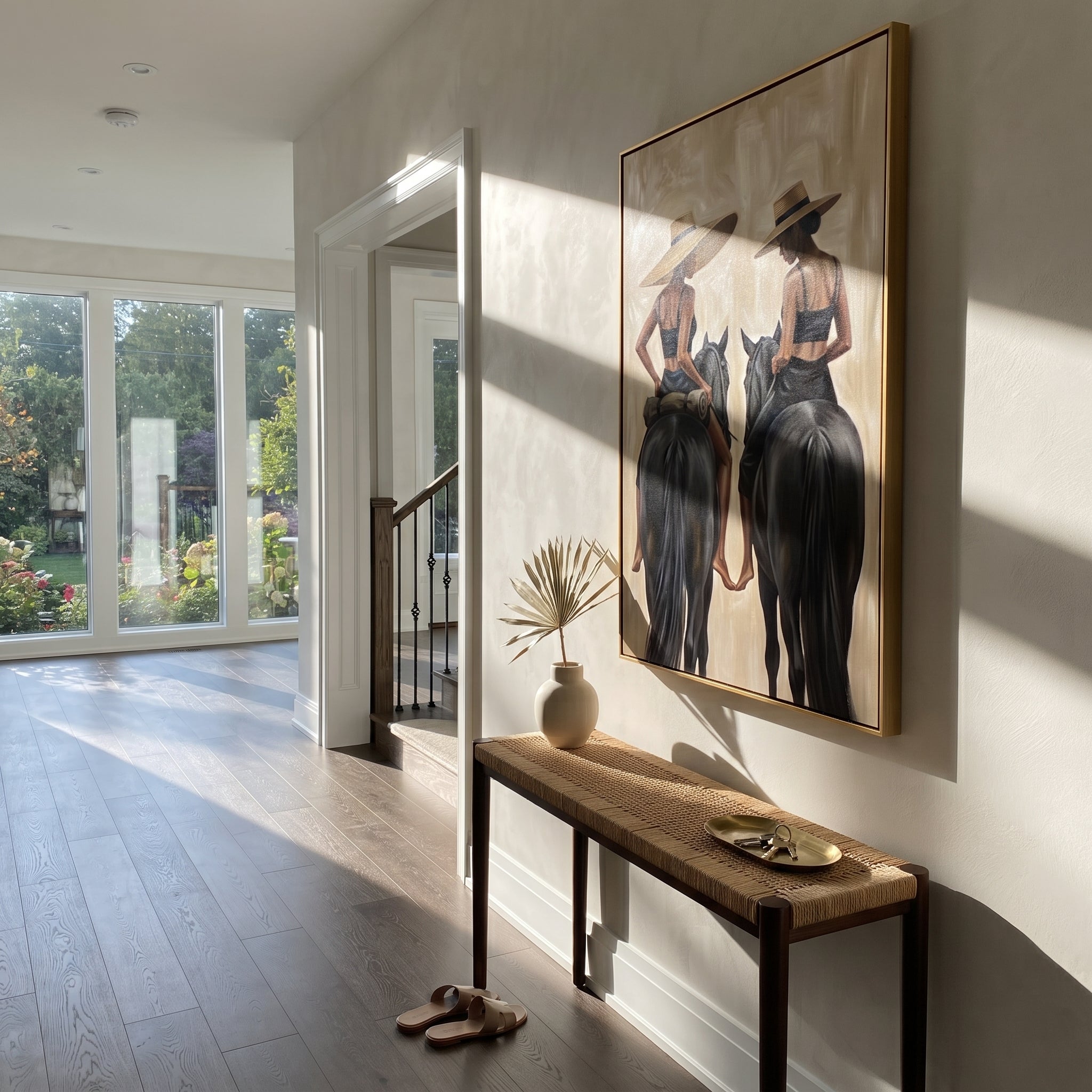 Chestnut Carries Evening Home styled in a layered residential interior