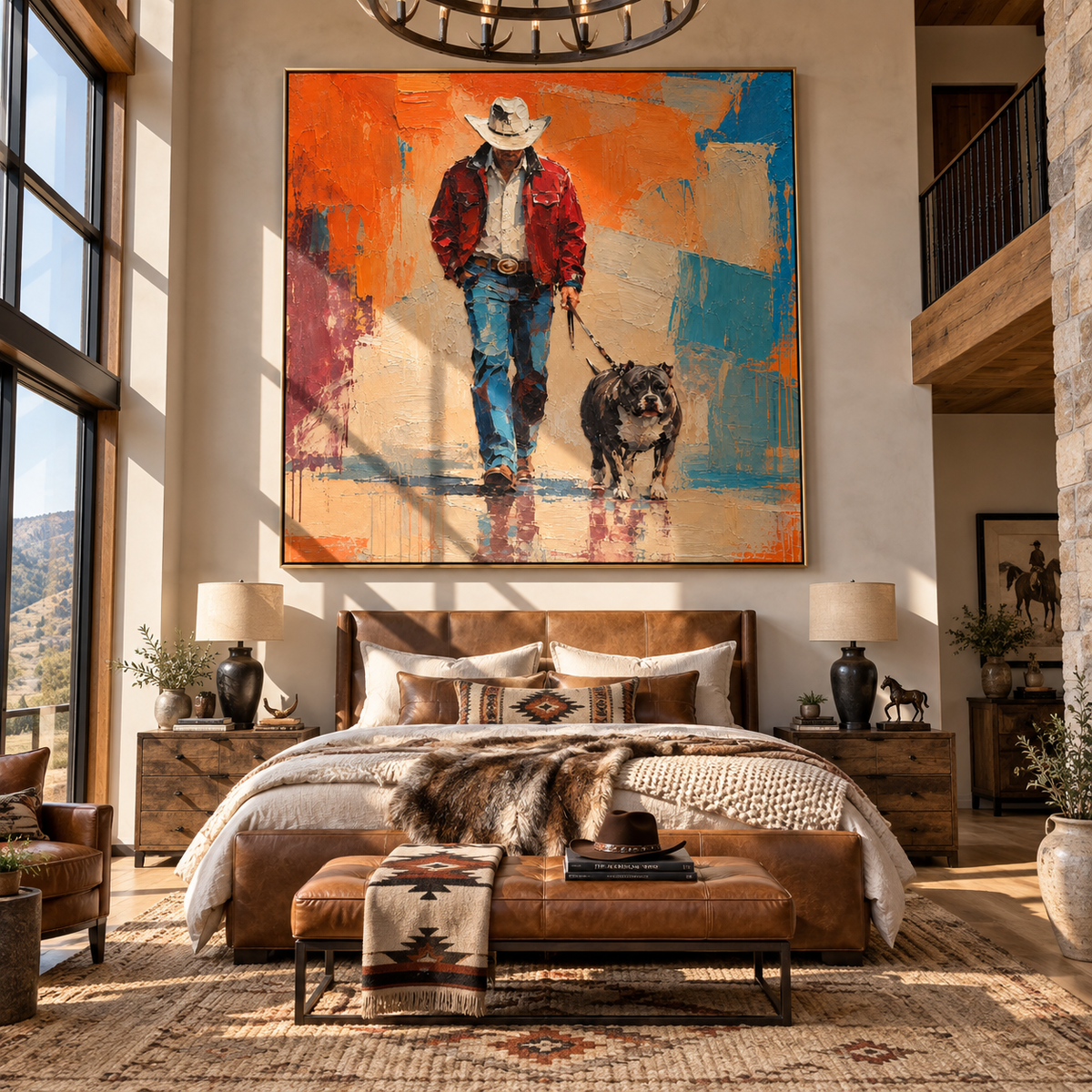 Bright Street Shaggy Friend displayed with natural materials and quiet decor