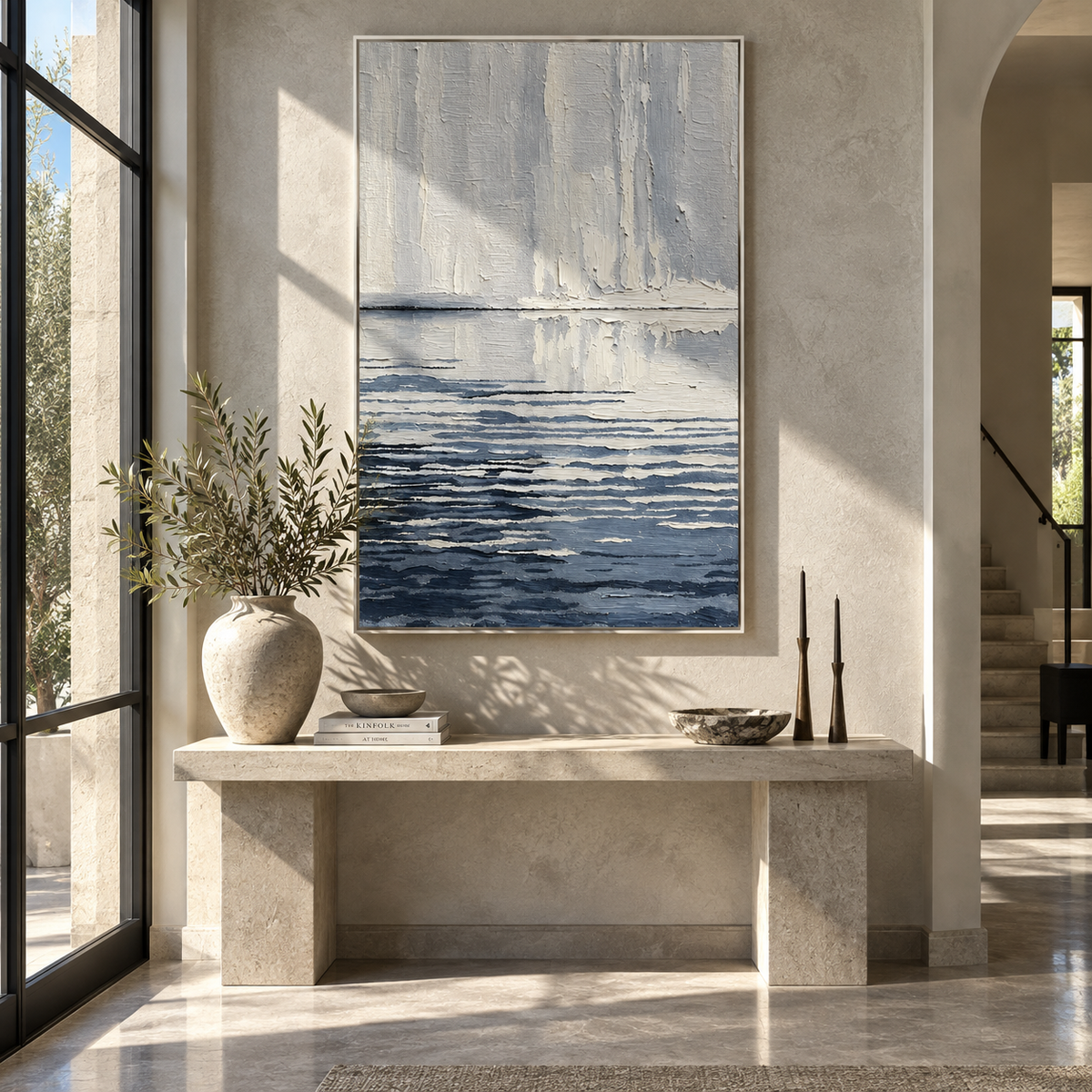 Pale Water Keeps Still presented in an alternate room setting