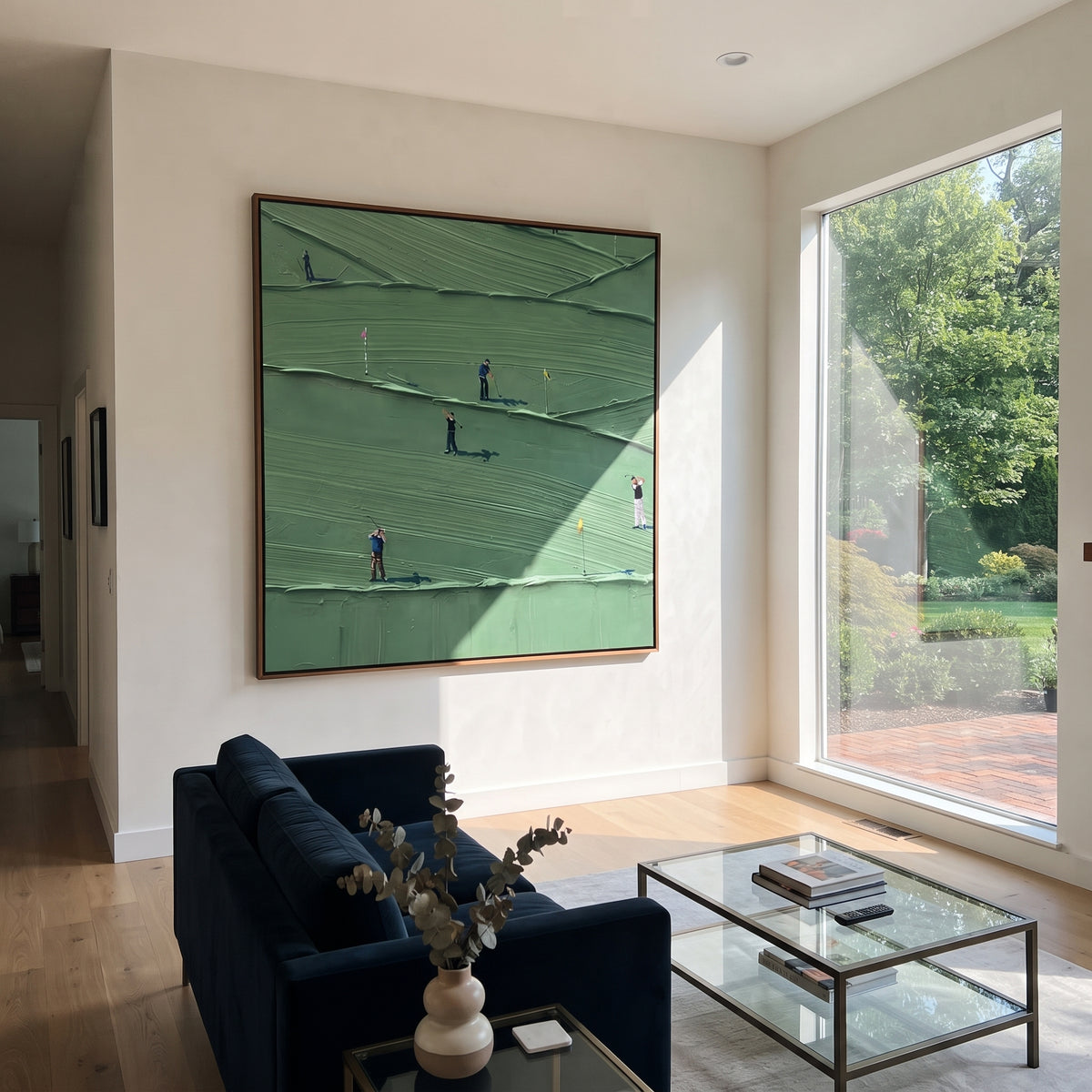Players Under Mint Lines displayed in a styled interior