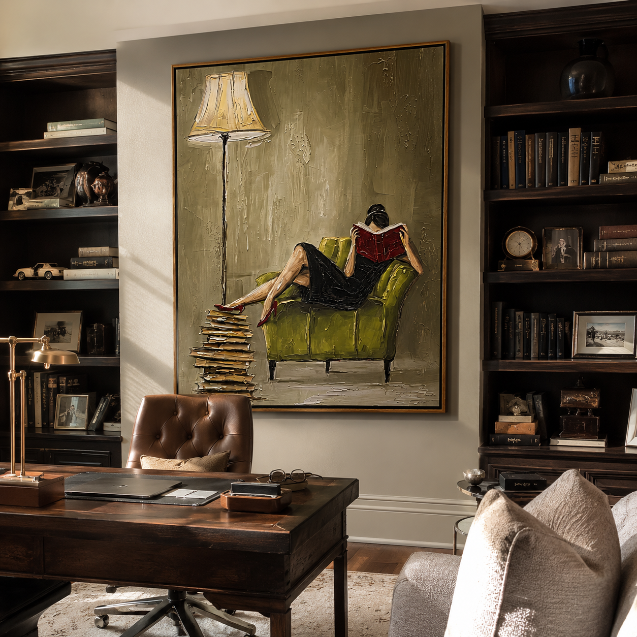 Quiet Hour painting scene 4
