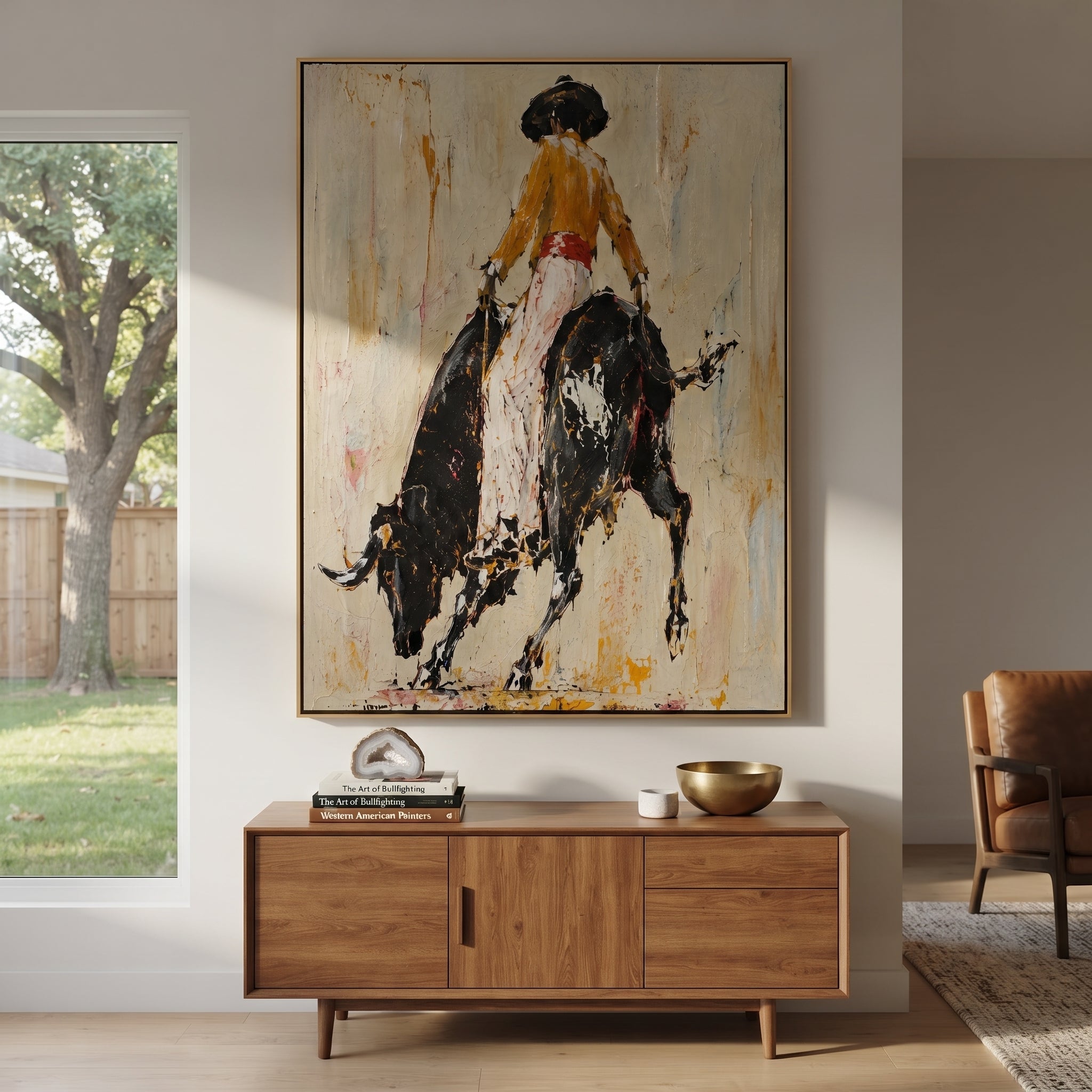 Black Bull Breaks Ivory styled with warm modern furnishings